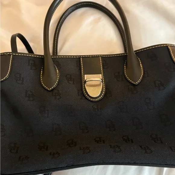 Dooney and Bourke Monogram Double Handle Tote - Picture 5 of 6